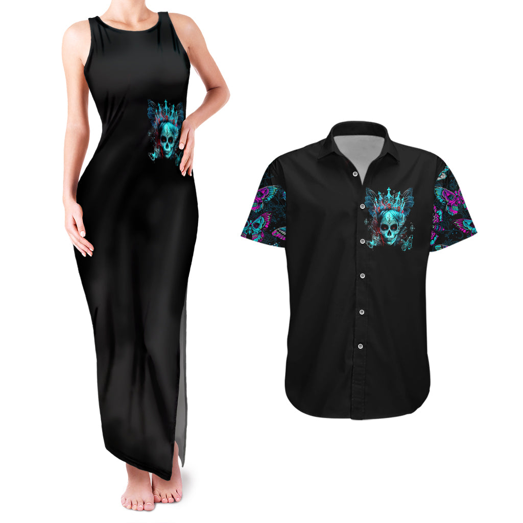 da-de-los-muertos-skull-couples-matching-tank-maxi-dress-and-hawaiian-shirt-im-not-a-princess-im-the-queen
