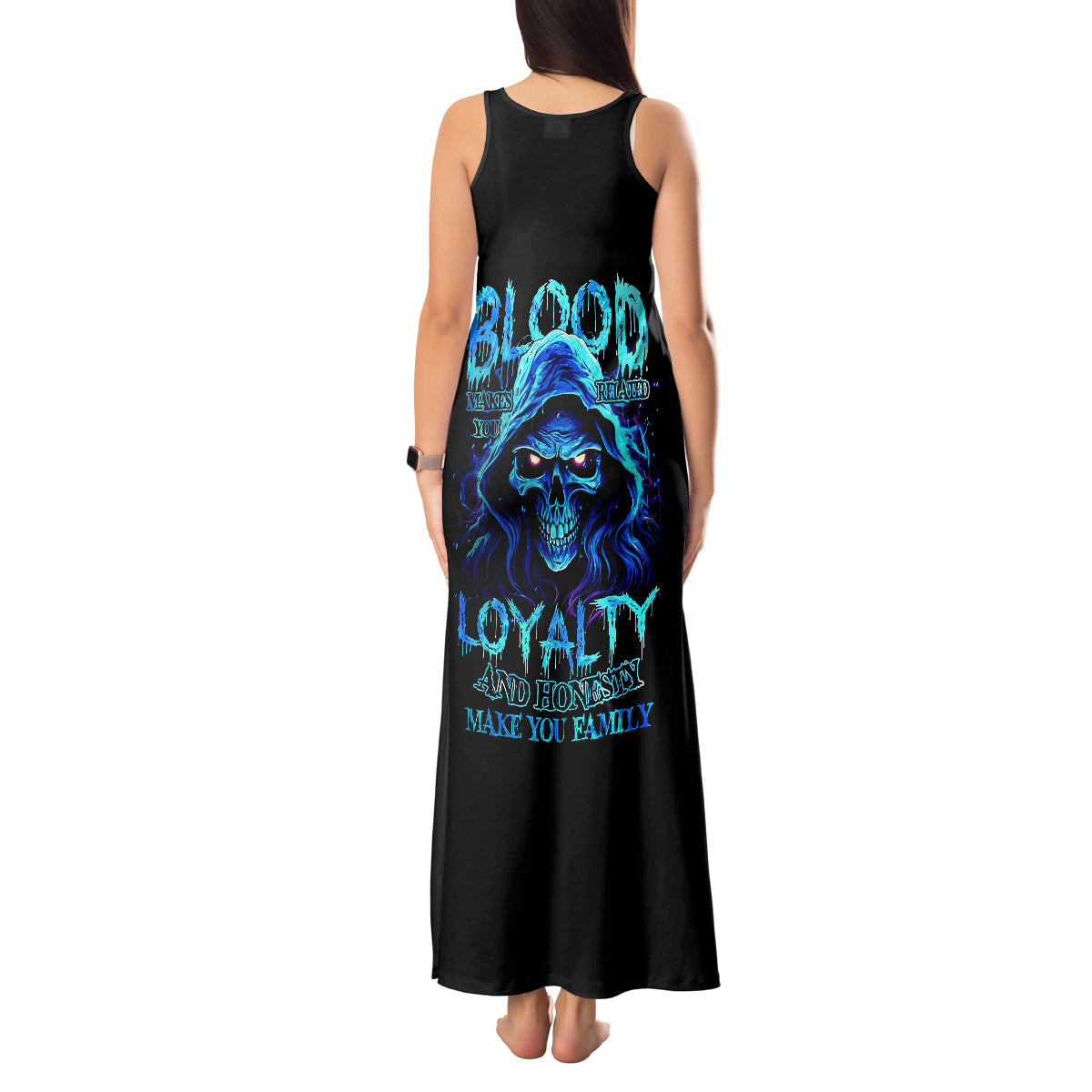 blue-flame-skull-tank-maxi-dress-blood-make-you-related