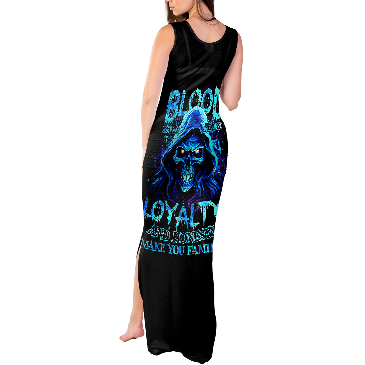 blue-flame-skull-tank-maxi-dress-blood-make-you-related