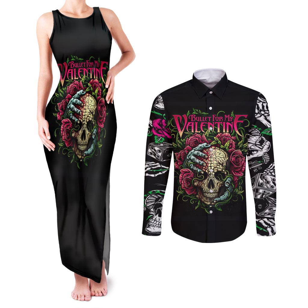 viper-skull-couples-matching-tank-maxi-dress-and-long-sleeve-button-shirts-bullet-for-my-valentine