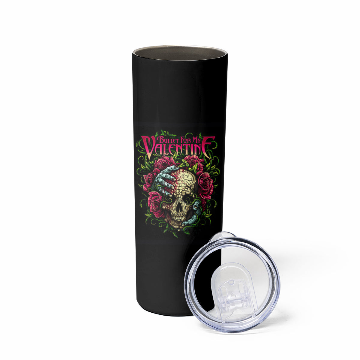 Viper Skull Skinny Tumbler Bullet For My Valentine