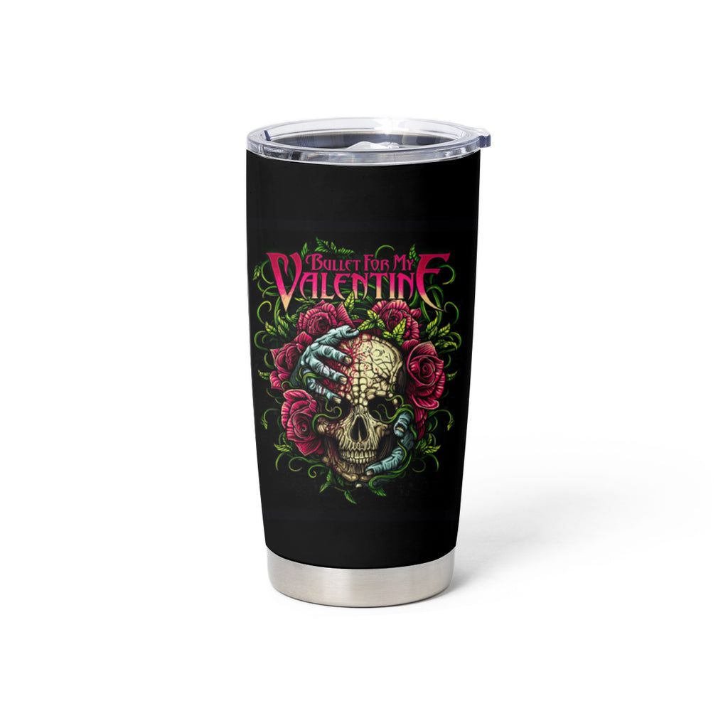 Viper Skull Tumbler Cup Bullet For My Valentine