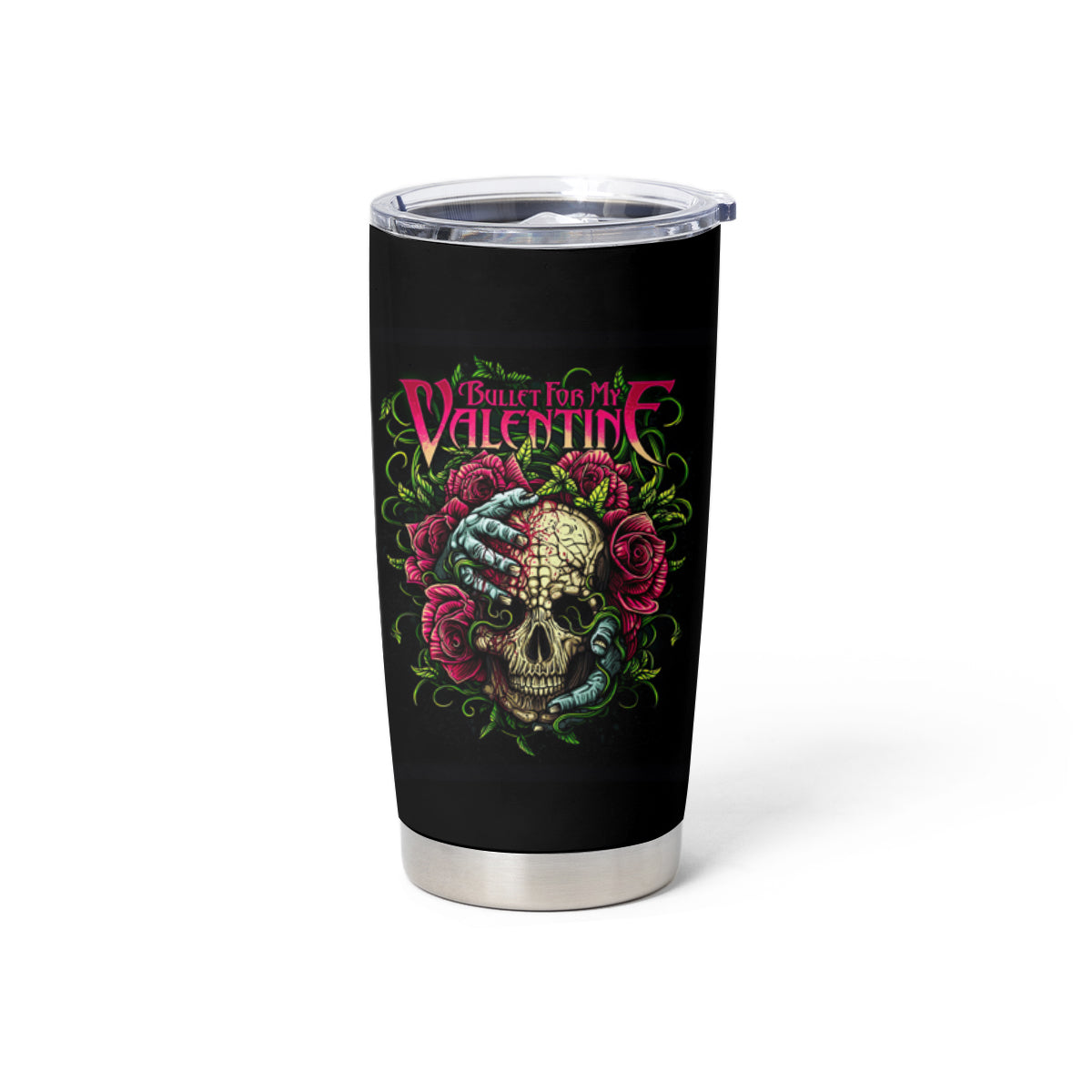 Viper Skull Tumbler Cup Bullet For My Valentine