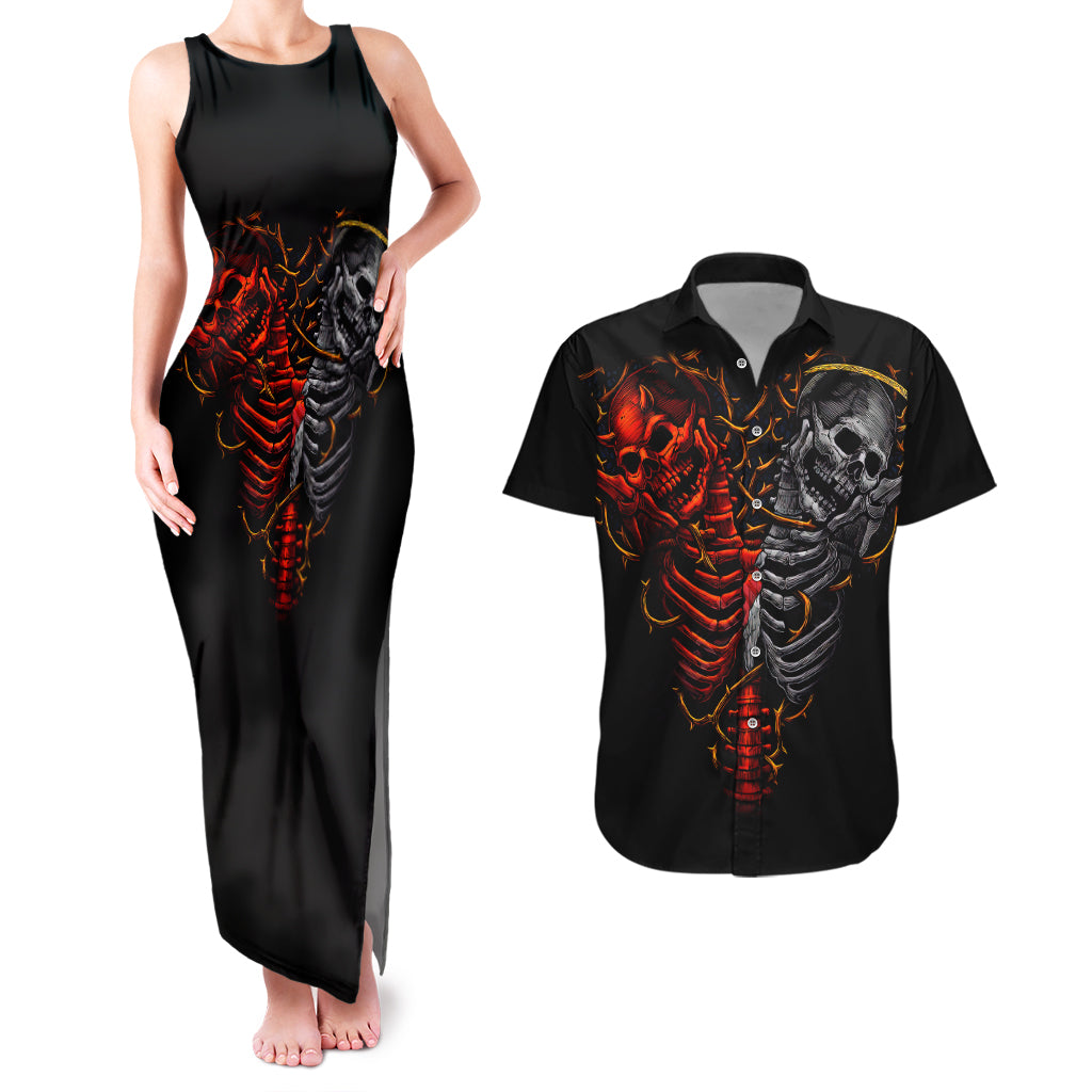skull-couples-matching-tank-maxi-dress-and-hawaiian-shirt-devil-and-angel-twin-skull