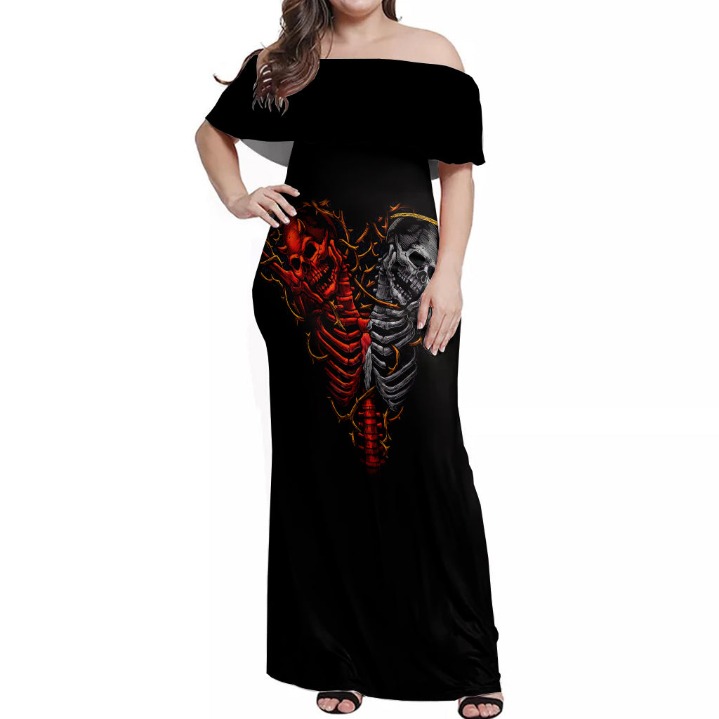 skull-off-shoulder-maxi-dress-devil-and-angel-twin-skull