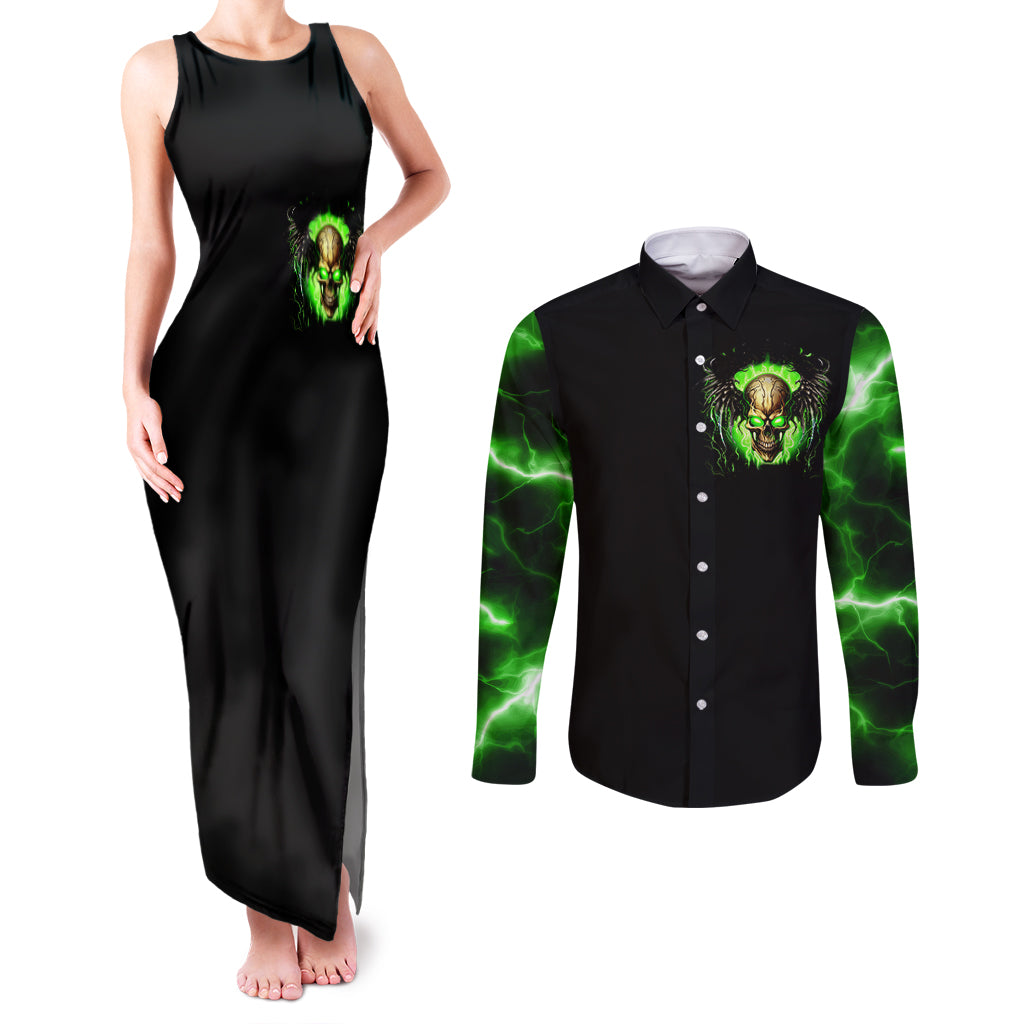 skull-couples-matching-tank-maxi-dress-and-long-sleeve-button-shirts-dont-try-to-figured-me-out