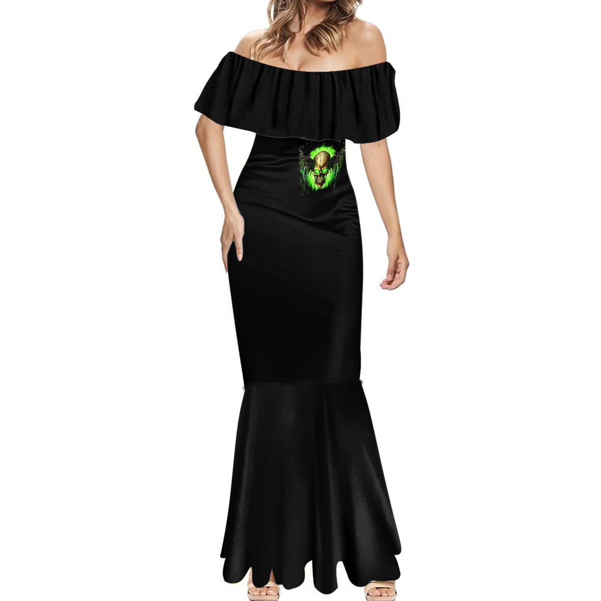 skull-mermaid-dress-dont-try-to-figured-me-out