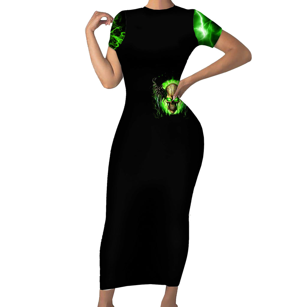 skull-short-sleeve-bodycon-dress-dont-try-to-figured-me-out