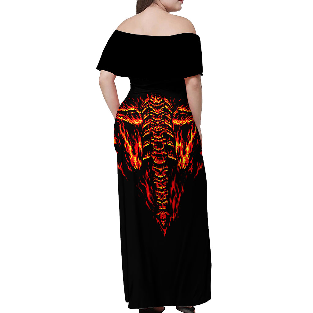 flame-skull-off-shoulder-maxi-dress-skull-face-inside-me