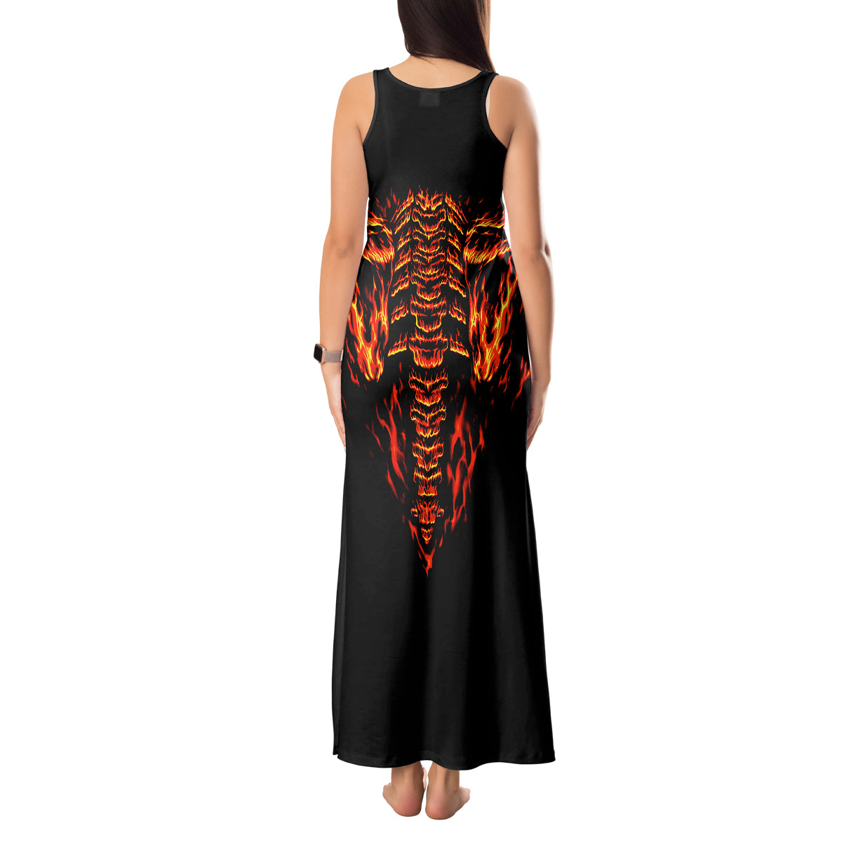 flame-skull-tank-maxi-dress-skull-face-inside-me