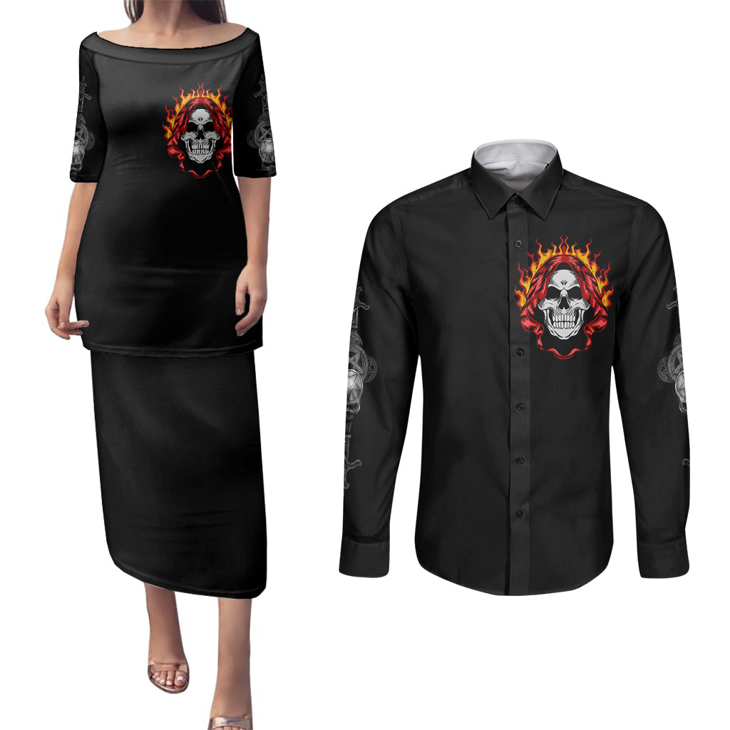 skull-couples-matching-puletasi-dress-and-long-sleeve-button-shirts-before-your-judge-me-pls-understand