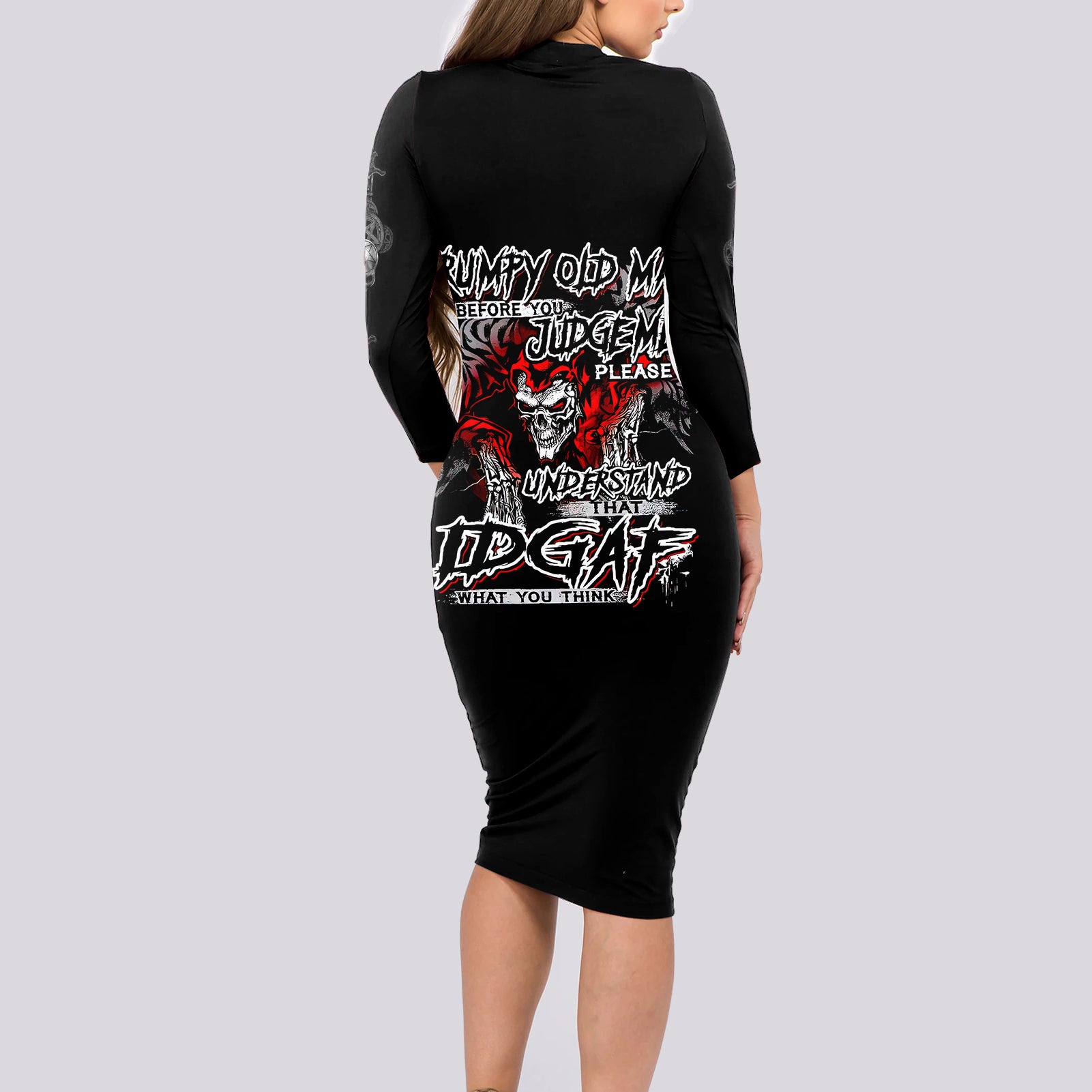 skull-long-sleeve-bodycon-dress-before-your-judge-me-pls-understand