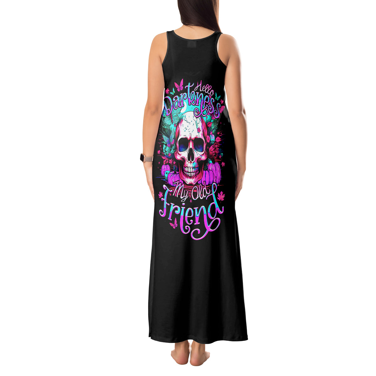skull-tank-maxi-dress-hello-darkness-my-old-friend-pinky