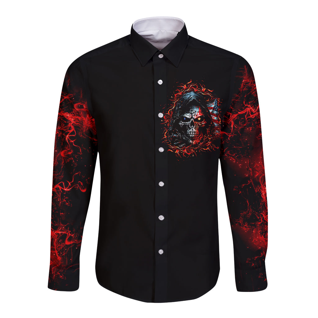 blood-skull-long-sleeve-button-shirt-i-never-alone-my-demon-with-me-247
