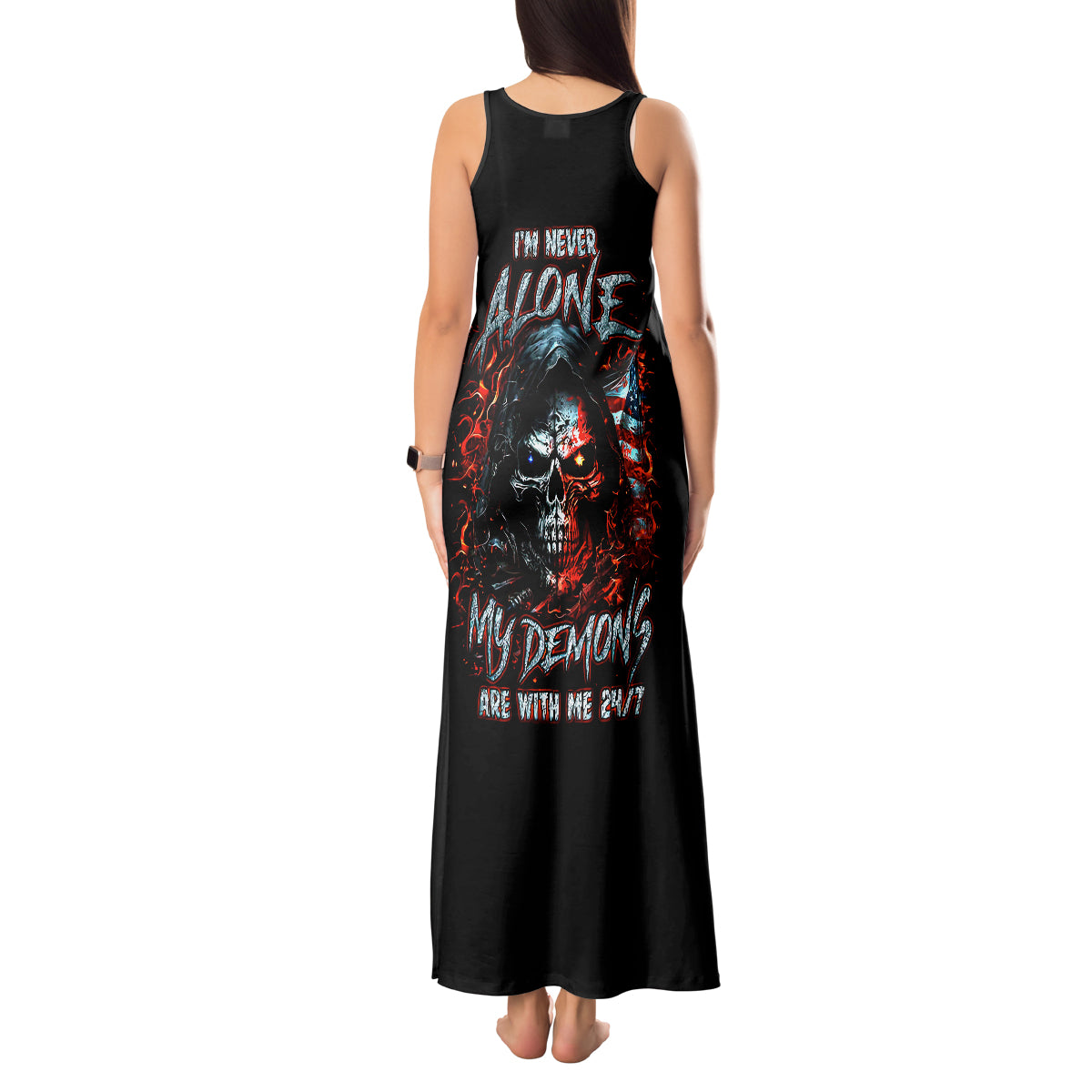 blood-skull-tank-maxi-dress-i-never-alone-my-demon-with-me-247