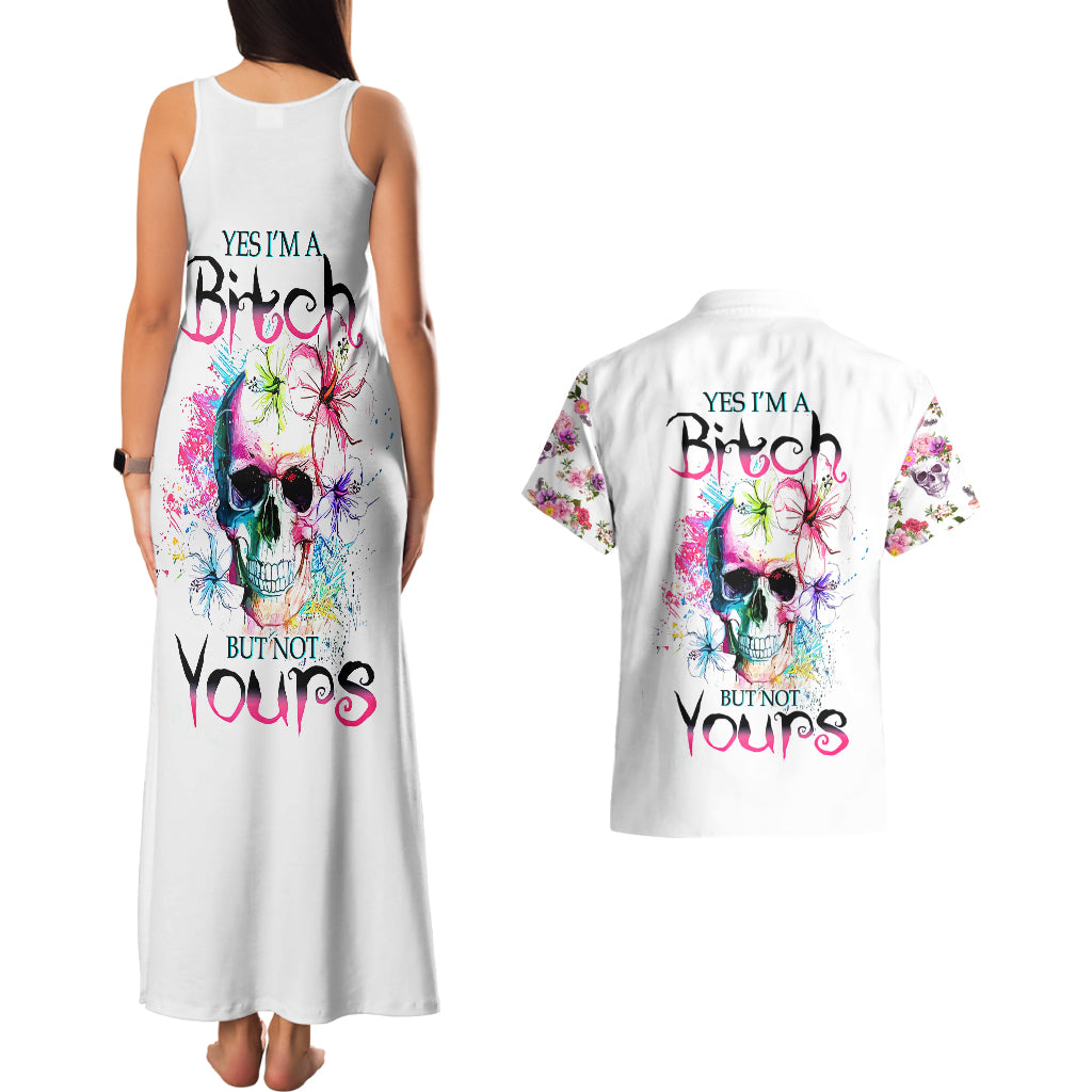 watercolor-skull-couples-matching-tank-maxi-dress-and-hawaiian-shirt-yes-im-bitch-but-not-your