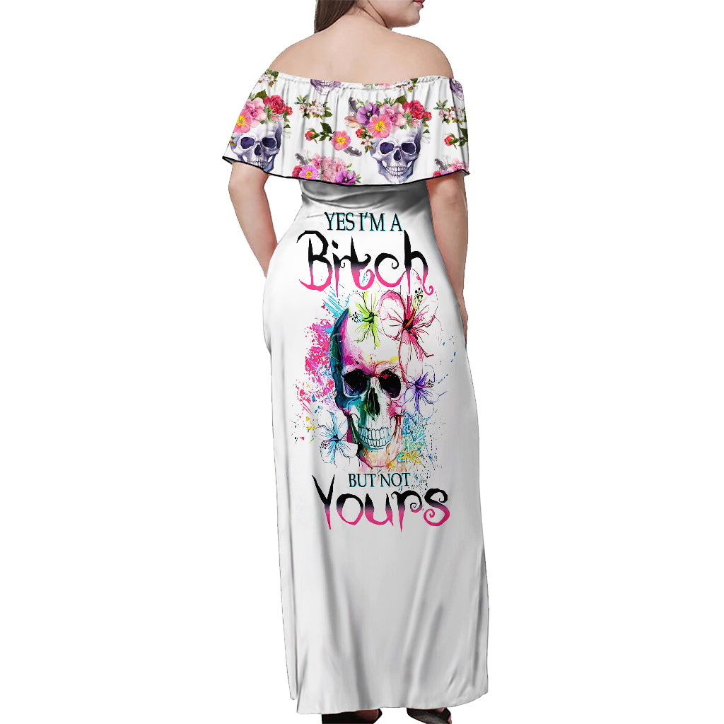 watercolor-skull-off-shoulder-maxi-dress-yes-im-bitch-but-not-your
