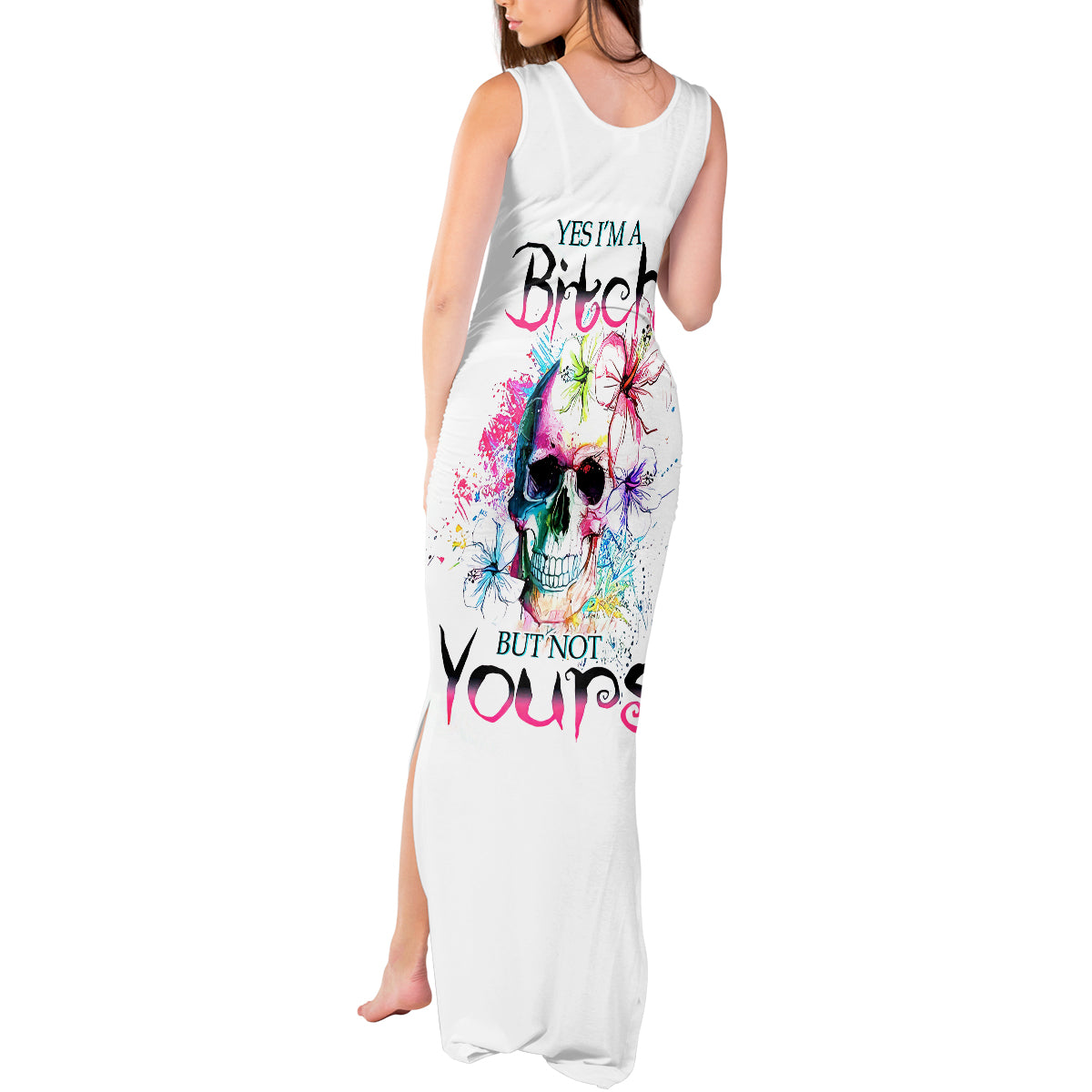 watercolor-skull-tank-maxi-dress-yes-im-bitch-but-not-your