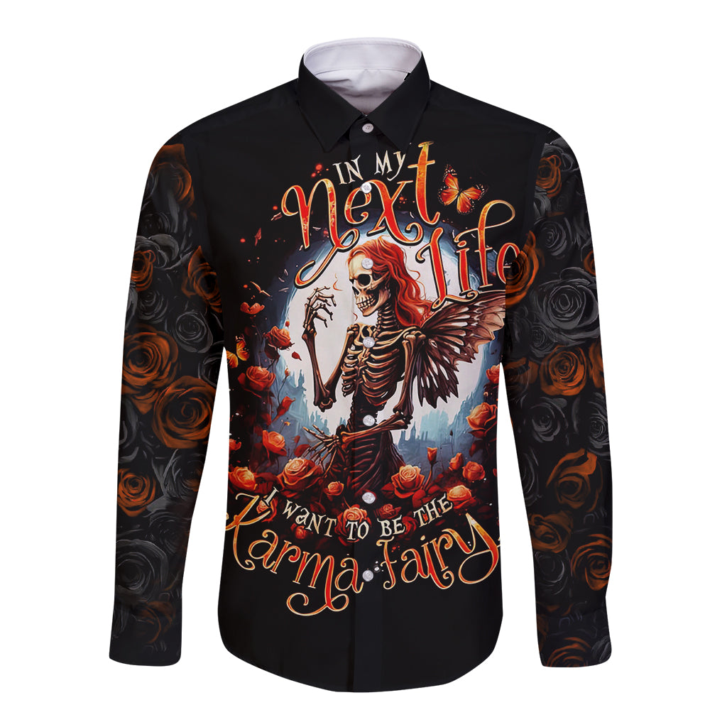 fairy-skull-long-sleeve-button-shirt-in-next-life-i-want-to-be-the-karma-fairy