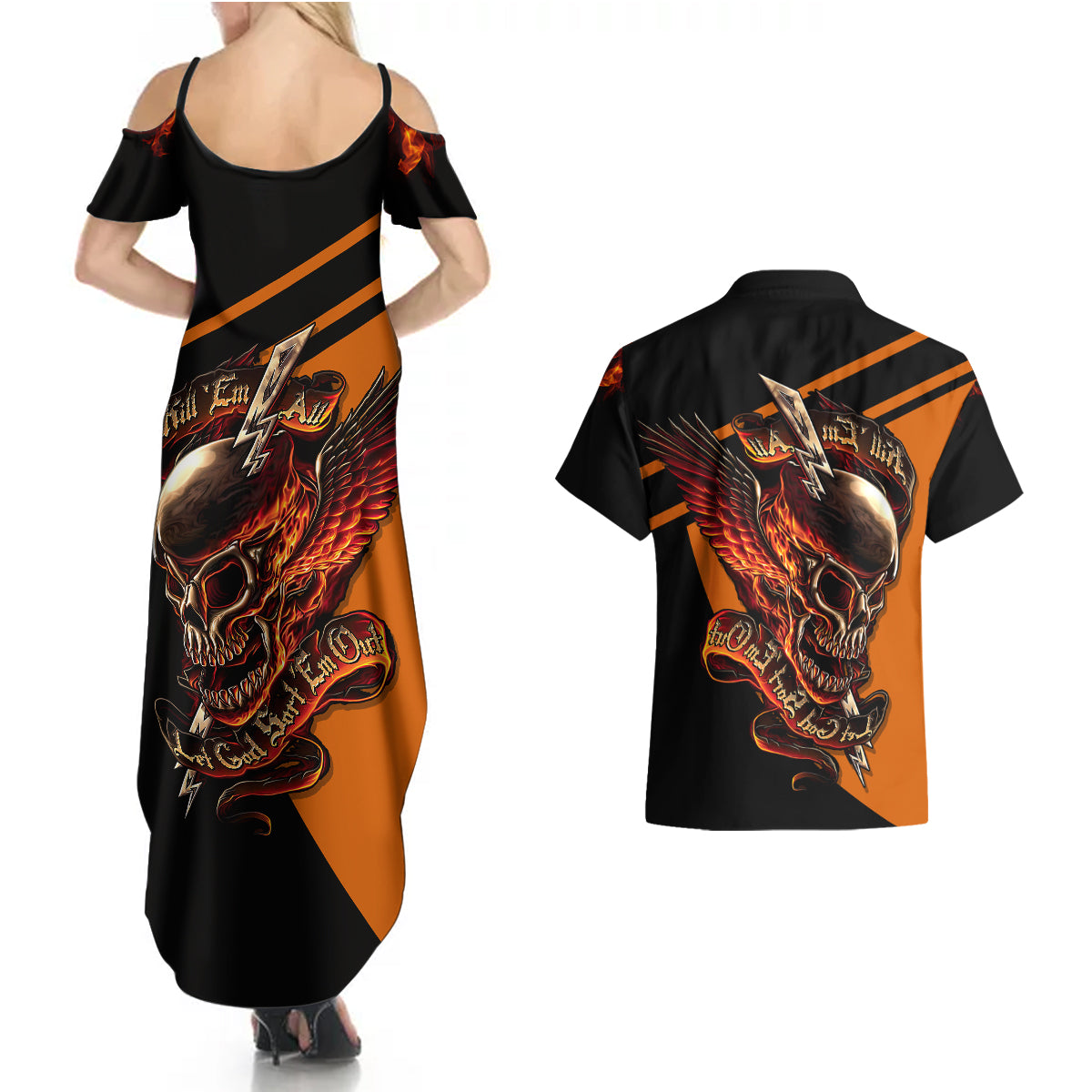 wings-skull-couples-matching-summer-maxi-dress-and-hawaiian-shirt-kill-them-all