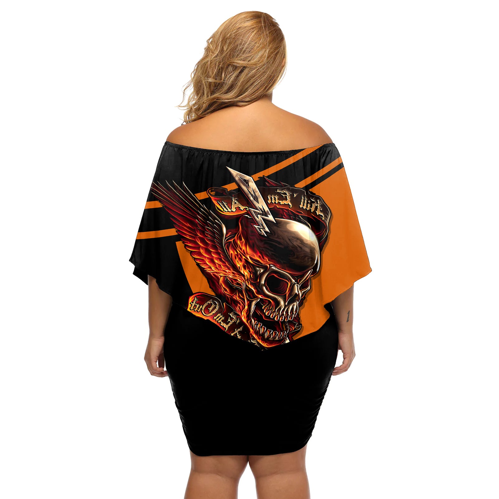 wings-skull-off-shoulder-short-dress-kill-them-all
