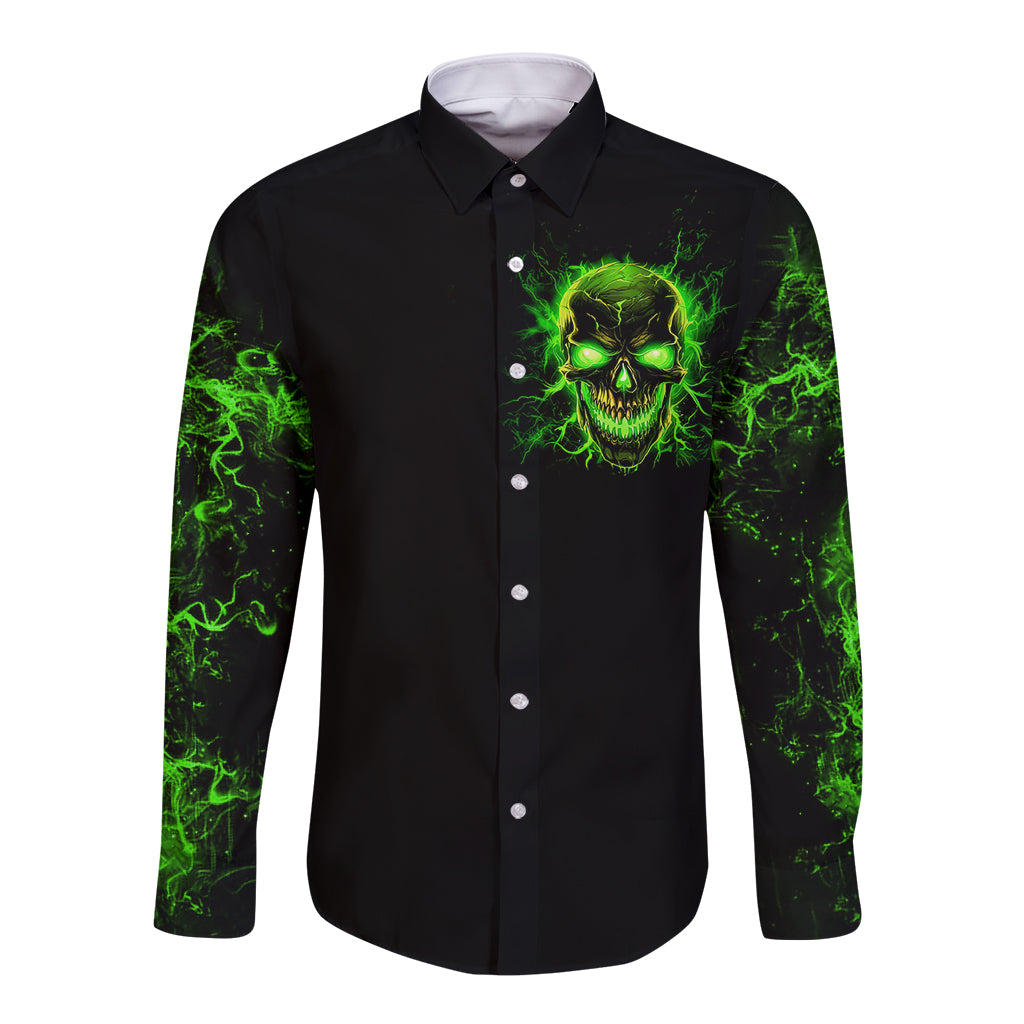 flame-skull-long-sleeve-button-shirt-my-alone-time-is-for-everyone-safe