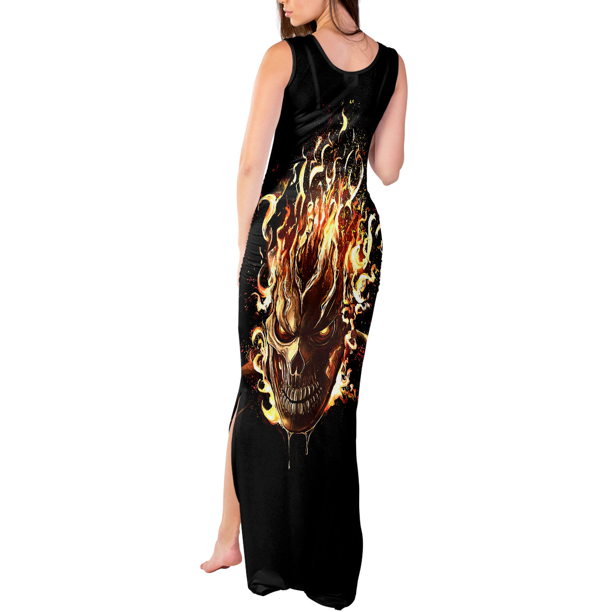 fire-skull-tank-maxi-dress-flame-skull-ride-or-die