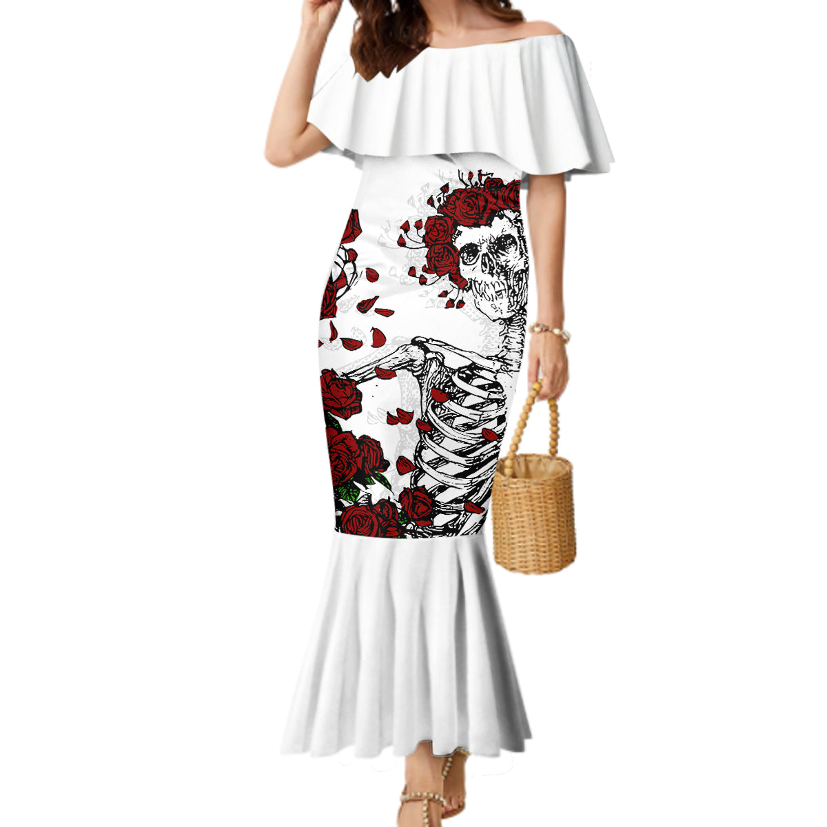 rose-skull-mermaid-dress-rose-skull-day-of-the-dead
