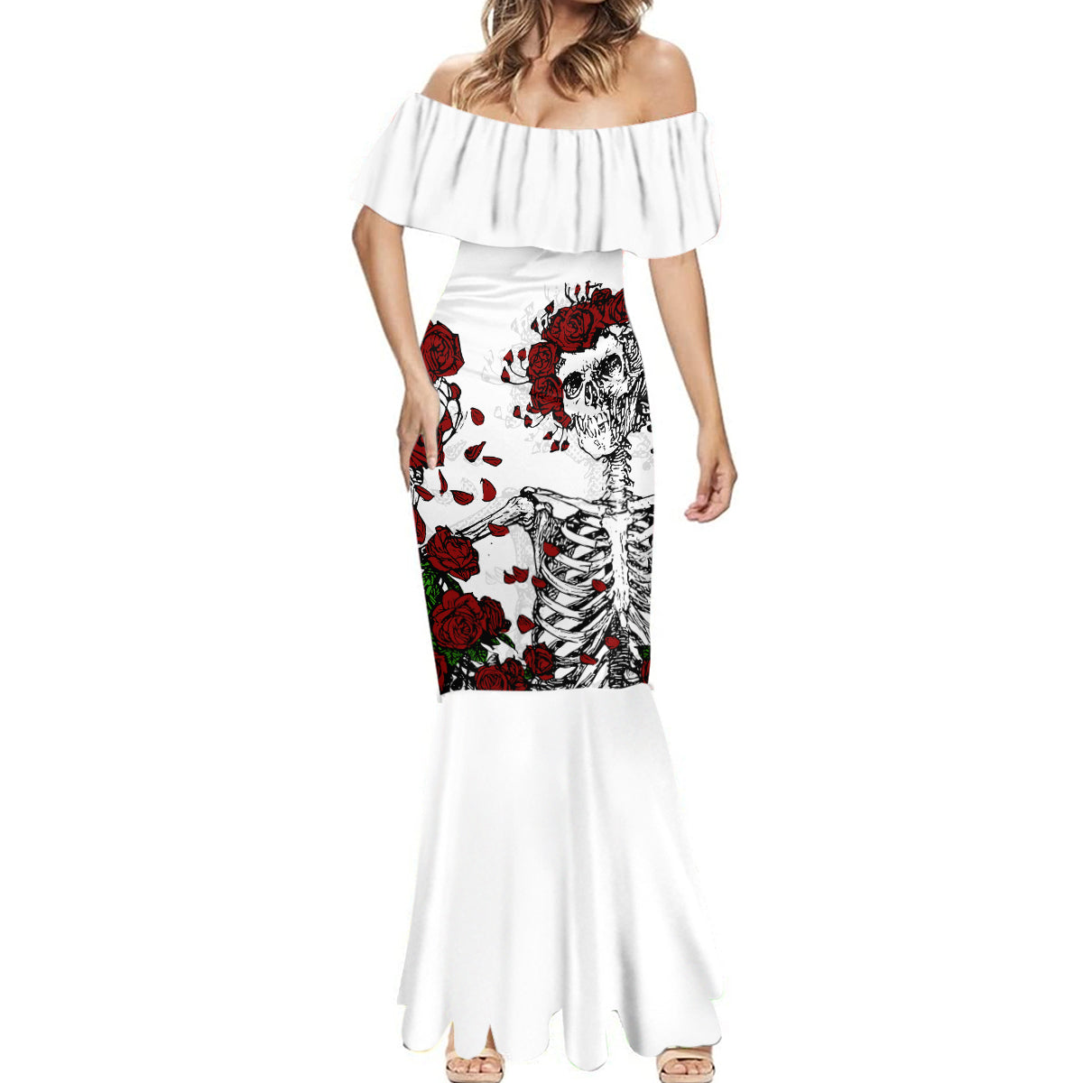 rose-skull-mermaid-dress-rose-skull-day-of-the-dead