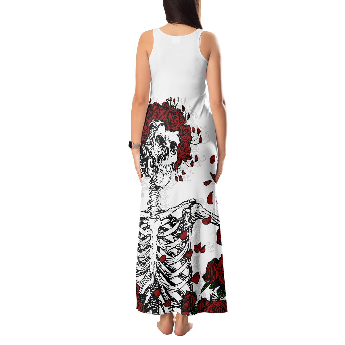 rose-skull-tank-maxi-dress-rose-skull-day-of-the-dead