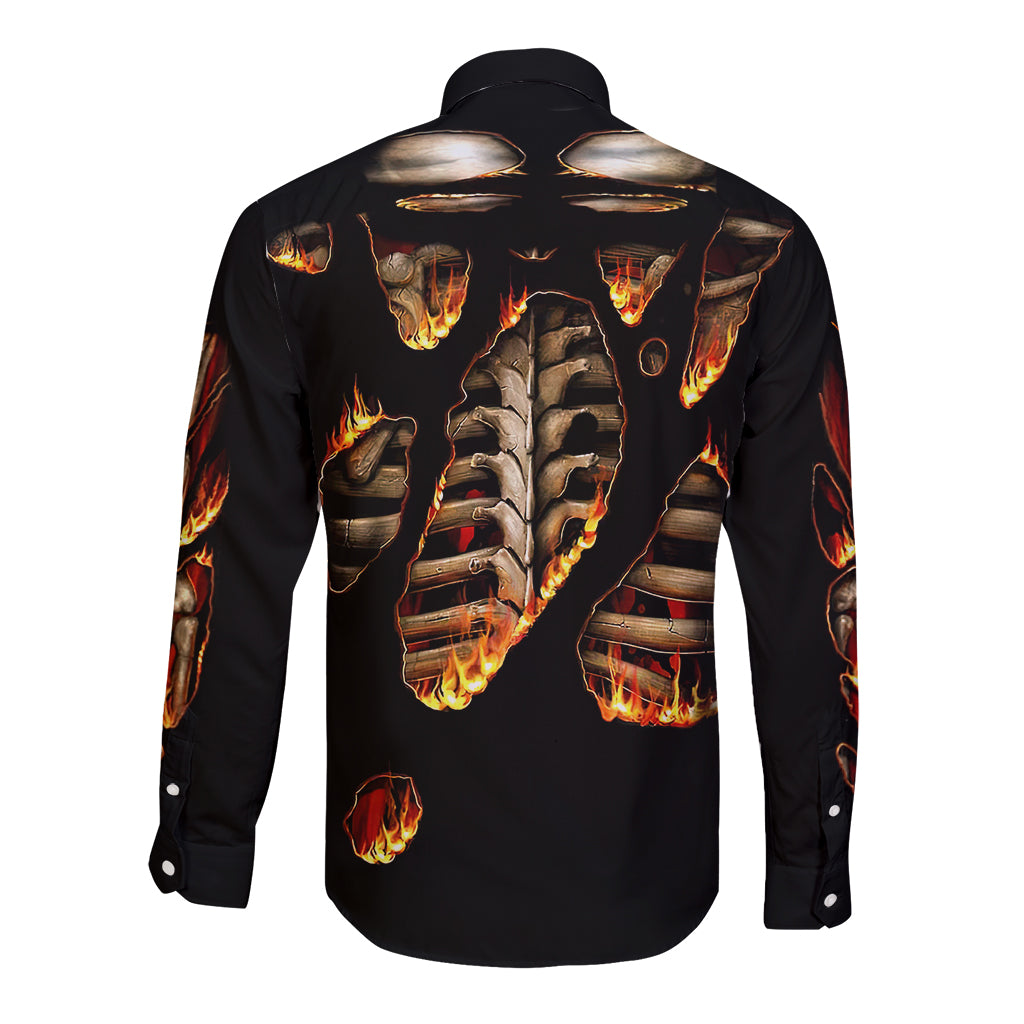 flame-skull-long-sleeve-button-shirt-flame-skeleton-inside-my-body