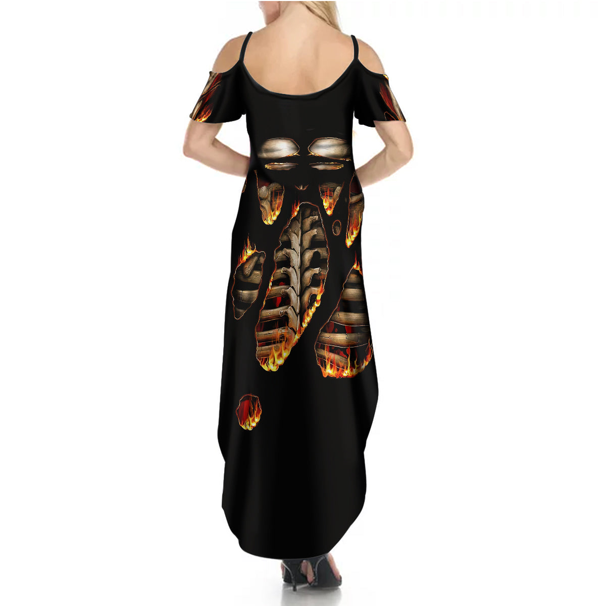 flame-skull-summer-maxi-dress-flame-skeleton-inside-my-body