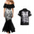 rose-skull-couples-matching-mermaid-dress-and-hawaiian-shirt-white-rose-skull-day-of-the-dead