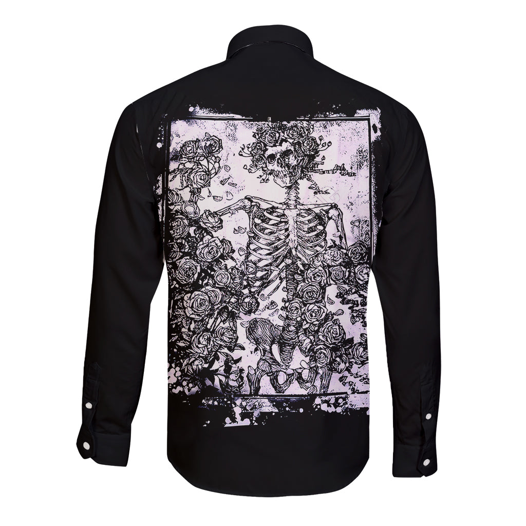 rose-skull-long-sleeve-button-shirt-white-rose-skull-day-of-the-dead