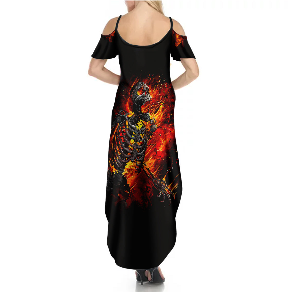fire-skull-summer-maxi-dress-dead-fire-skeleton-scream