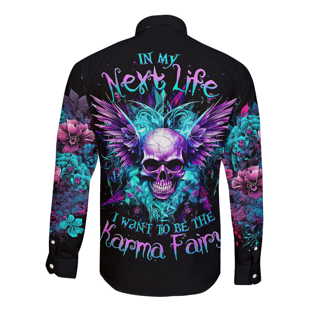 wings-skull-long-sleeve-button-shirt-want-to-be-karma-fairy-rose-skull
