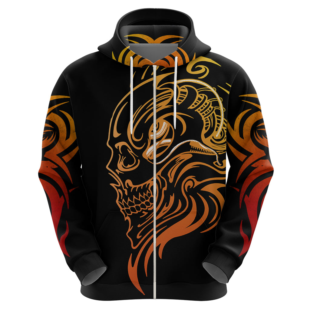 tattoo-skull-hoodie-golden-skull-face-tattoo