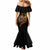 tattoo-skull-mermaid-dress-golden-skull-face-tattoo