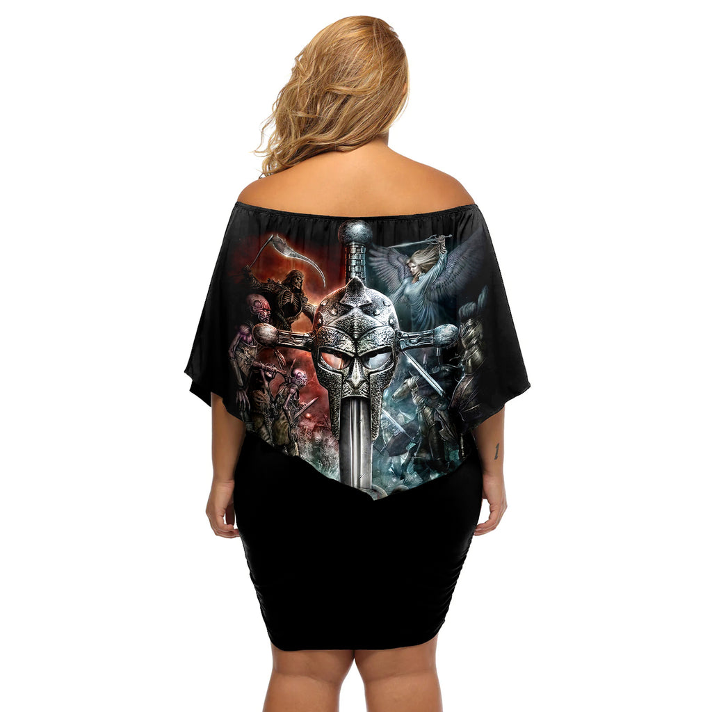 warrior-skull-off-shoulder-short-dress-skull-warrior-viking