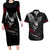 wings-rose-skull-couples-matching-long-sleeve-bodycon-dress-and-hawaiian-shirt-romantic-rose-skull-wings
