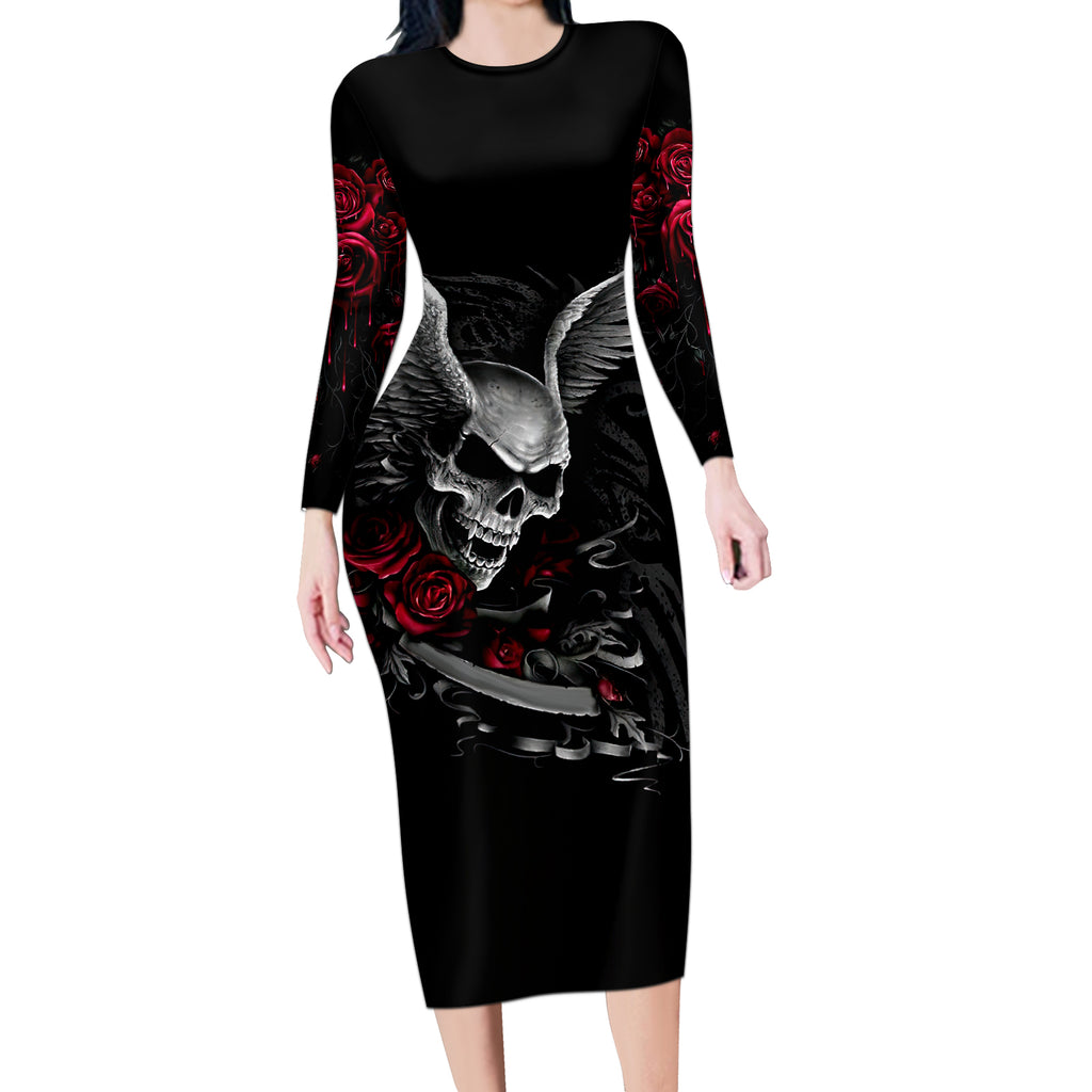 wings-rose-skull-long-sleeve-bodycon-dress-romantic-rose-skull-wings