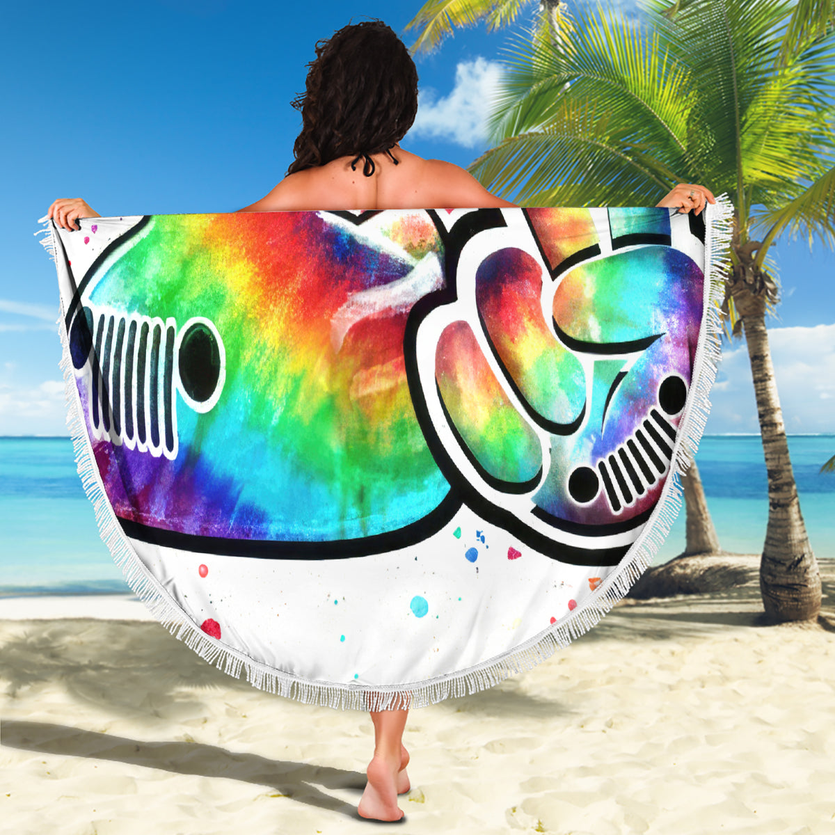 Duck Jeep Beach Blanket Ain't Nothing But A Jeep Thang