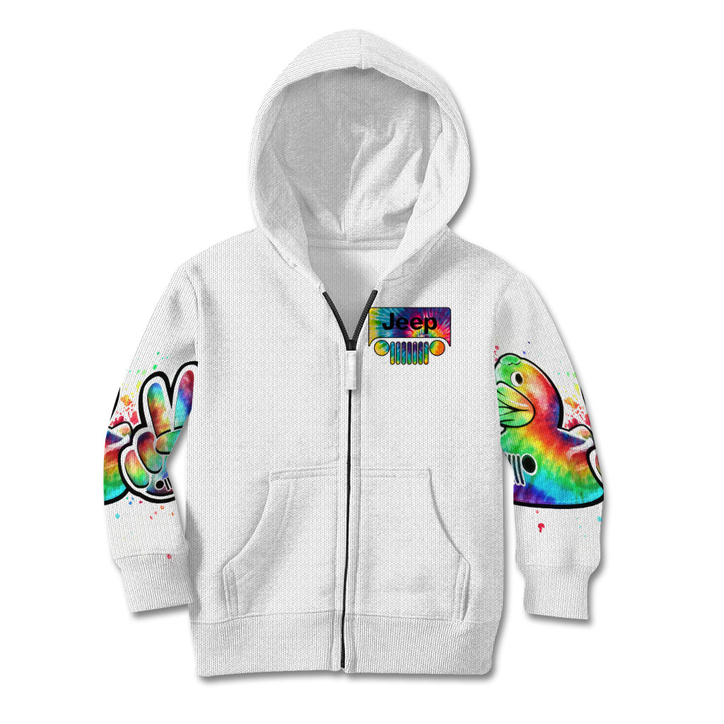 Duck Jeep Kid Hoodie Ain't Nothing But A Jeep Thang