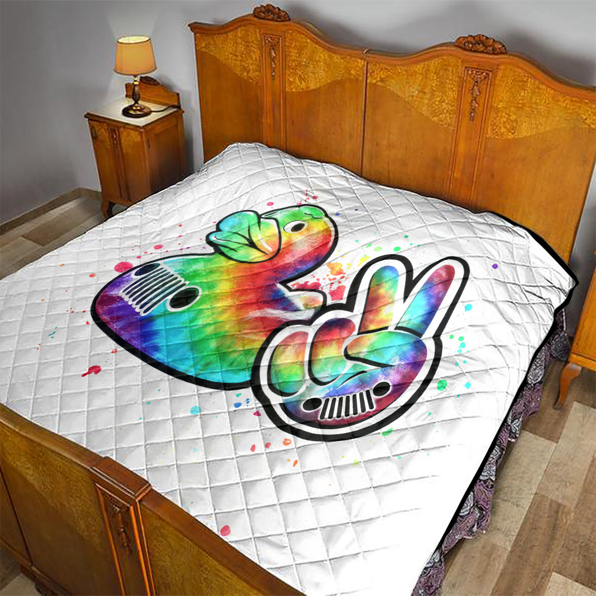 Duck Jeep Quilt Ain't Nothing But A Jeep Thang