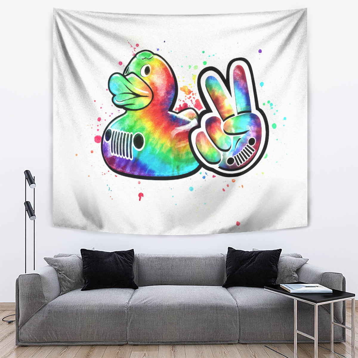 Duck Jeep Tapestry Ain't Nothing But A Jeep Thang