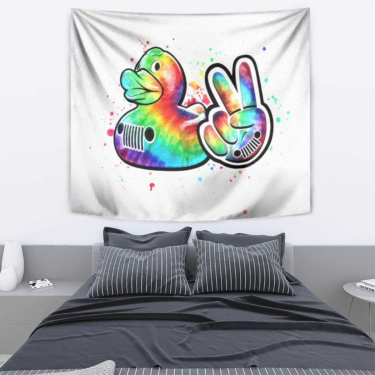 Duck Jeep Tapestry Ain't Nothing But A Jeep Thang