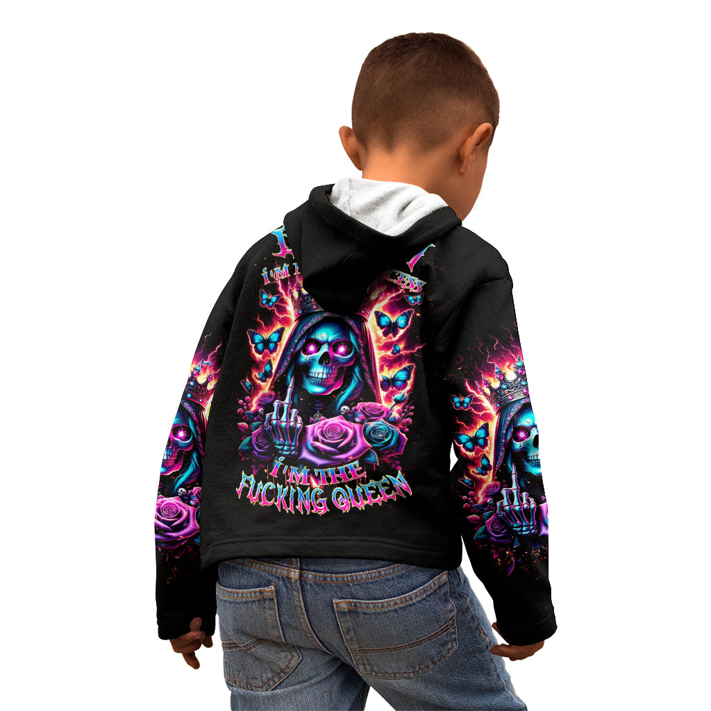 Thunder Skull Kid Hoodie Bitch I'm Not A Princess I'm The Fucking Queen