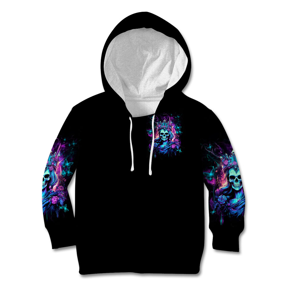 Rose Skull Kid Hoodie Bitch I'm Not A Princess I'm The Fucking Queen