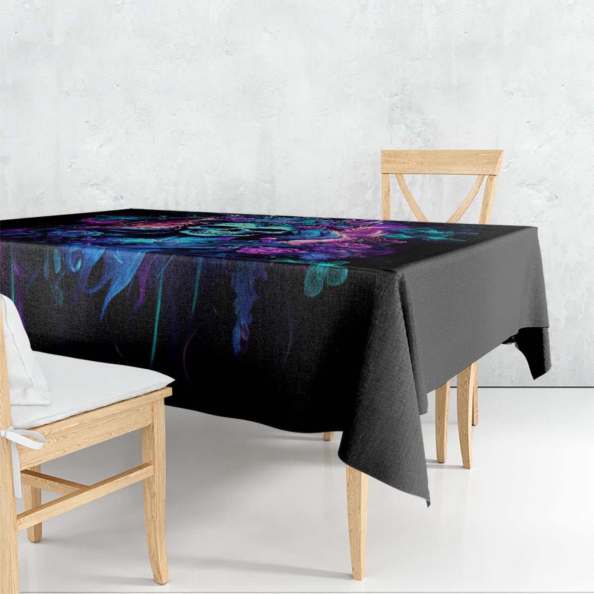 Rose Skull Tablecloth Bitch I'm Not A Princess I'm The Fucking Queen