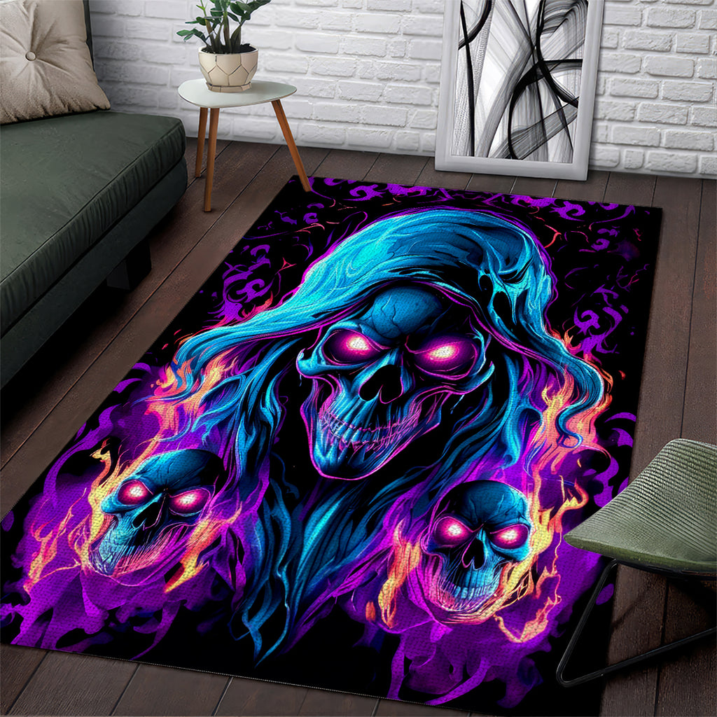 Flame Skull Area Rug Did I Piss You Off That Great At Least I'm Doing Something Right